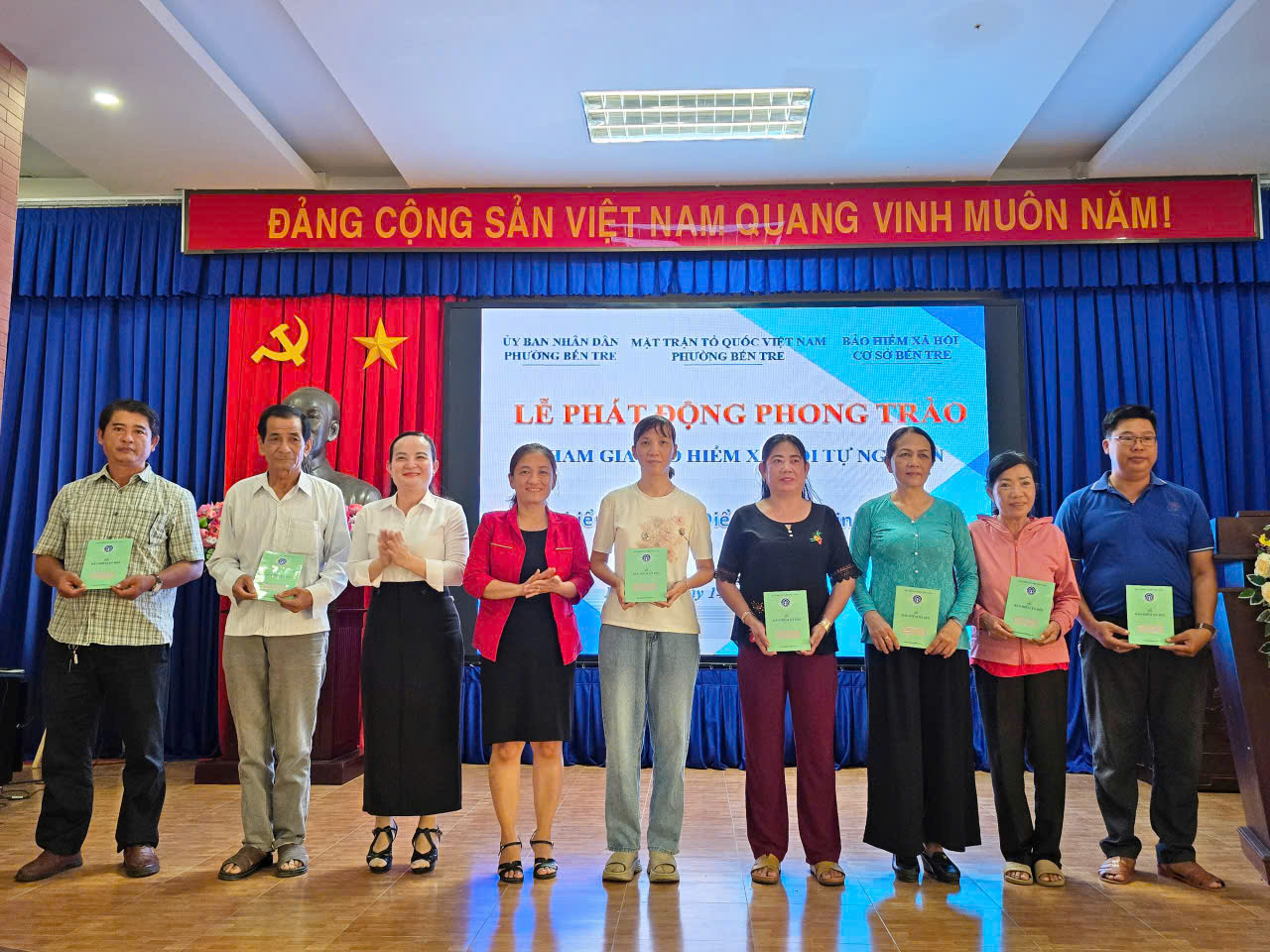 Phường Bến Tre phát động phong trào tham gia bảo hiểm xã hội tự nguyện năm 2026