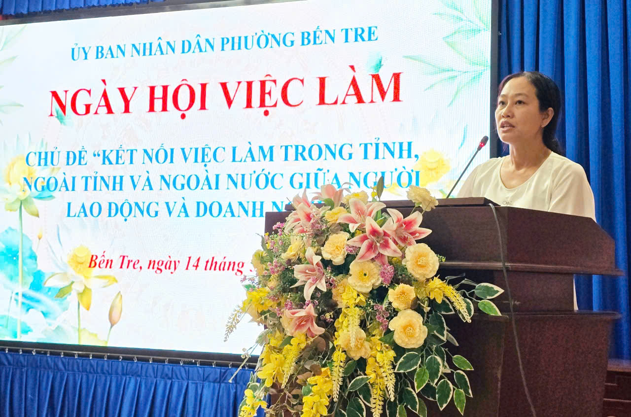 Phường Bến Tre tổ chức Ngày hội việc làm năm 2026