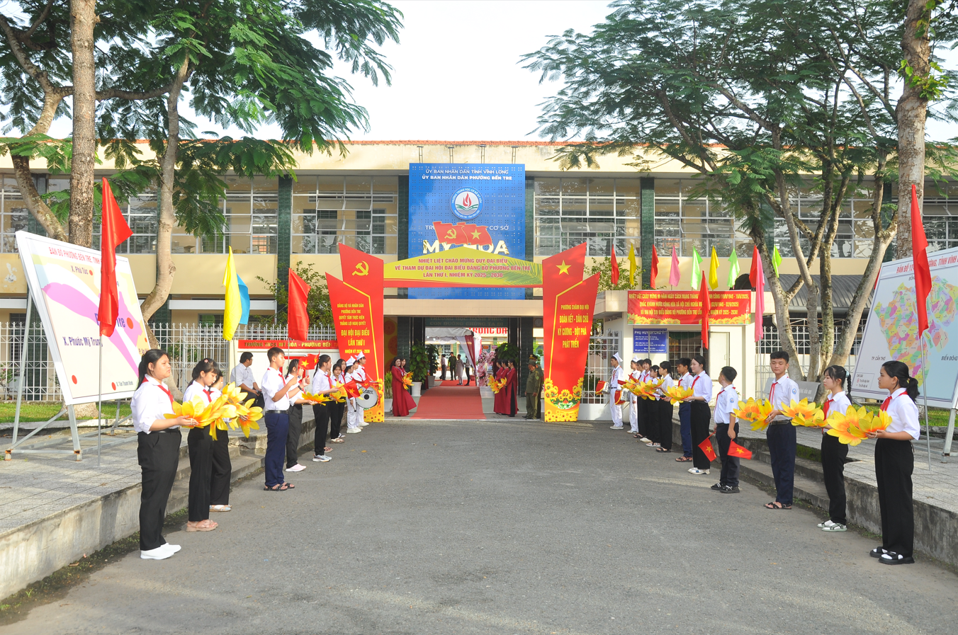 ĐẠI HỘI ĐẠI BIỂU ĐẢNG BỘ PHƯỜNG BẾN TRE LẦN THỨ I, NHIỆM KỲ 2025 – 2030, 
THÀNH CÔNG TỐT ĐẸP