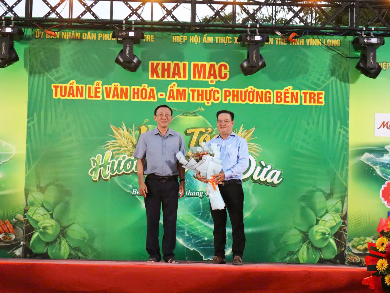 Phường Bến Tre khai mạc tuần lễ văn hóa- Ẩm thực xứ dừa
